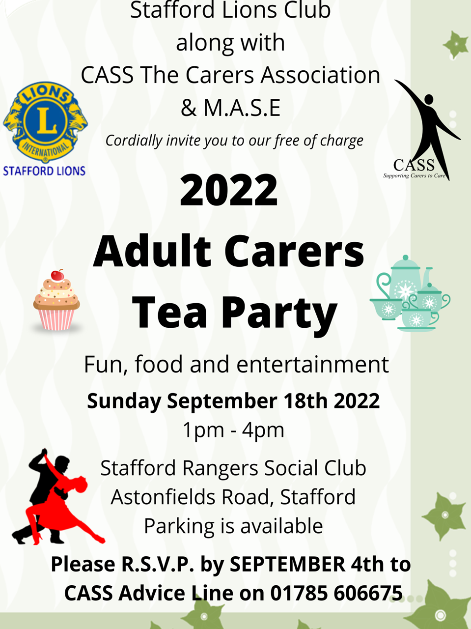 Adult Carers 2022 Tea Party